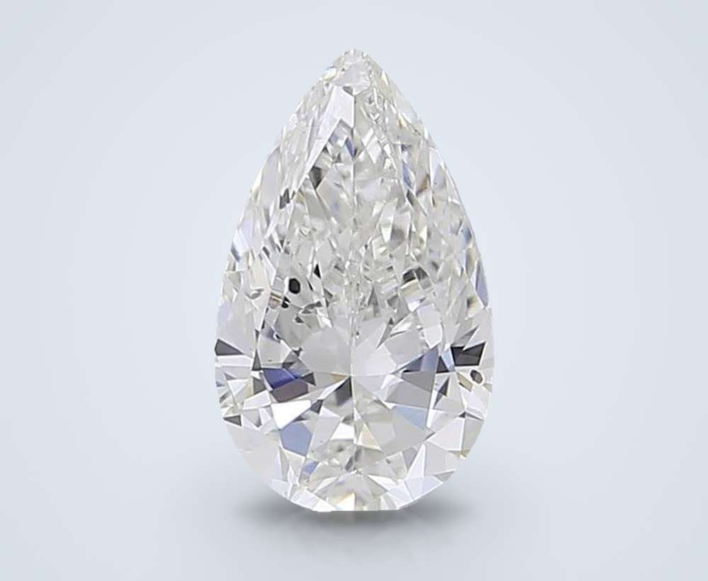 0.50 Carat Pear Lab Diamond