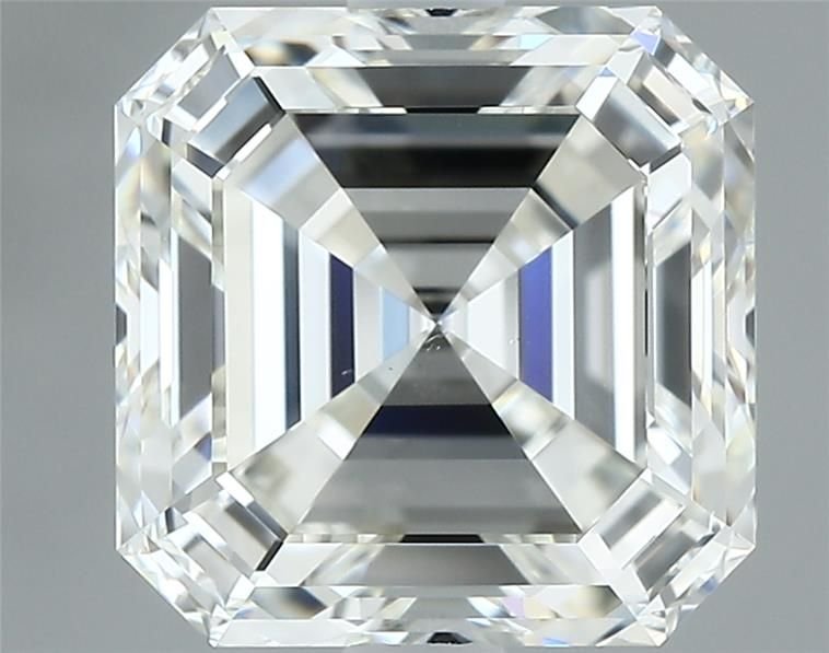 2.51ct I VS2 Very Good Cut Asscher Diamond