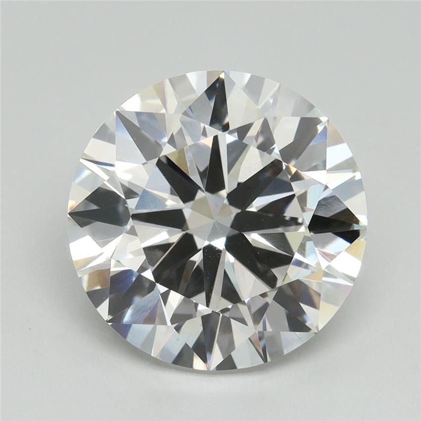 6.10ct E VVS2 Excellent Cut Round Lab Grown Diamond