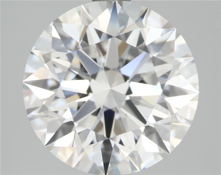 3.12ct H VS1 Rare Carat Ideal Cut Round Diamond