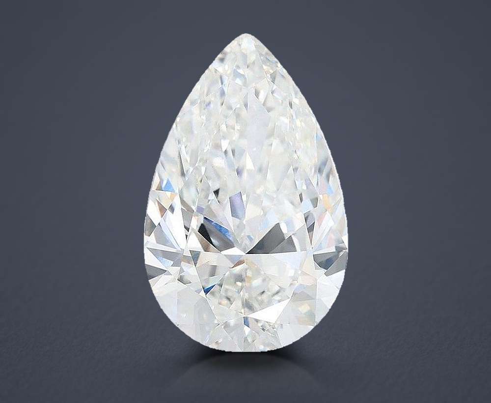14.08 Carat Pear Lab Diamond
