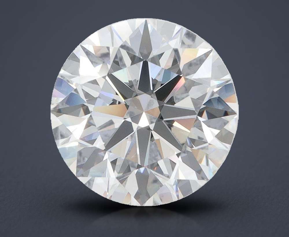 4.41 Carat Round Lab Diamond