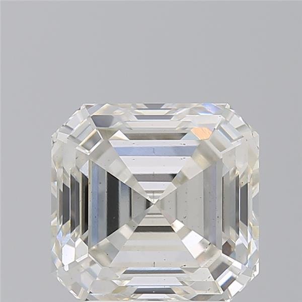 3.02ct H VS2 Rare Carat Ideal Cut Asscher Lab Grown Diamond