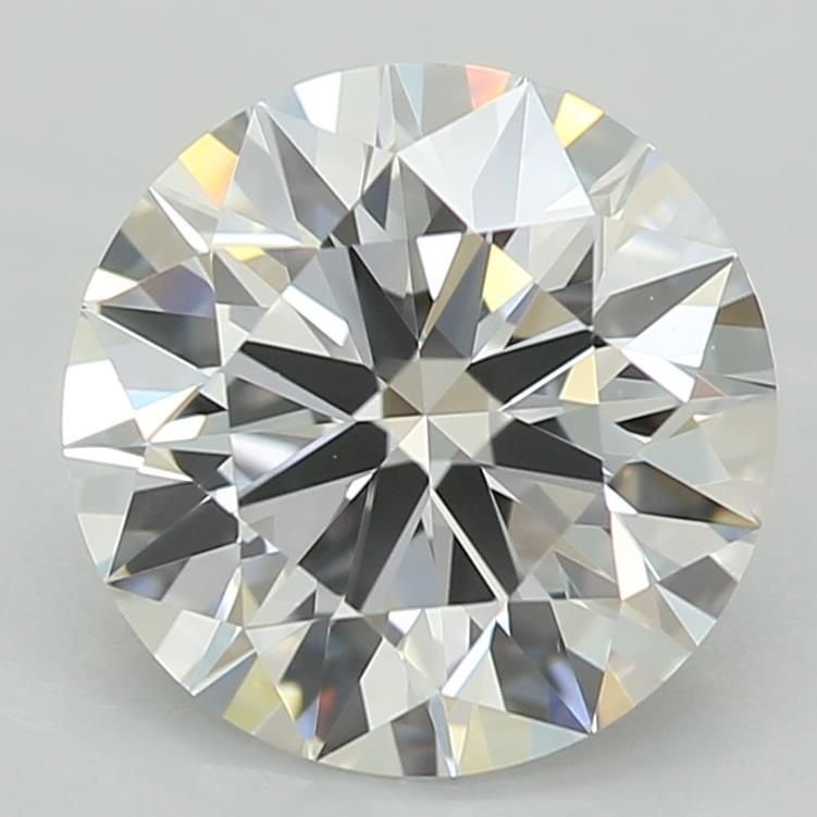 1.32ct D VVS2 Rare Carat Ideal Cut Round Lab Grown Diamond