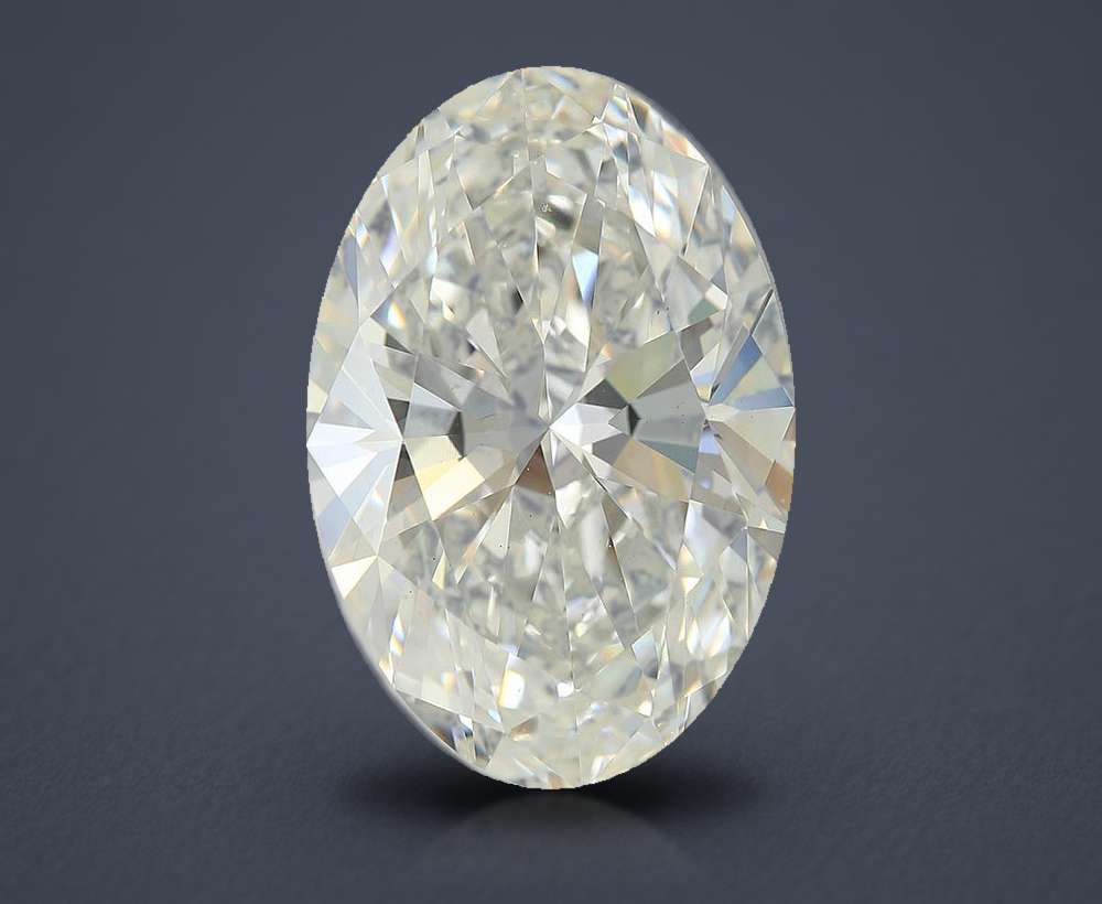 6.21 Carat Oval Lab Diamond
