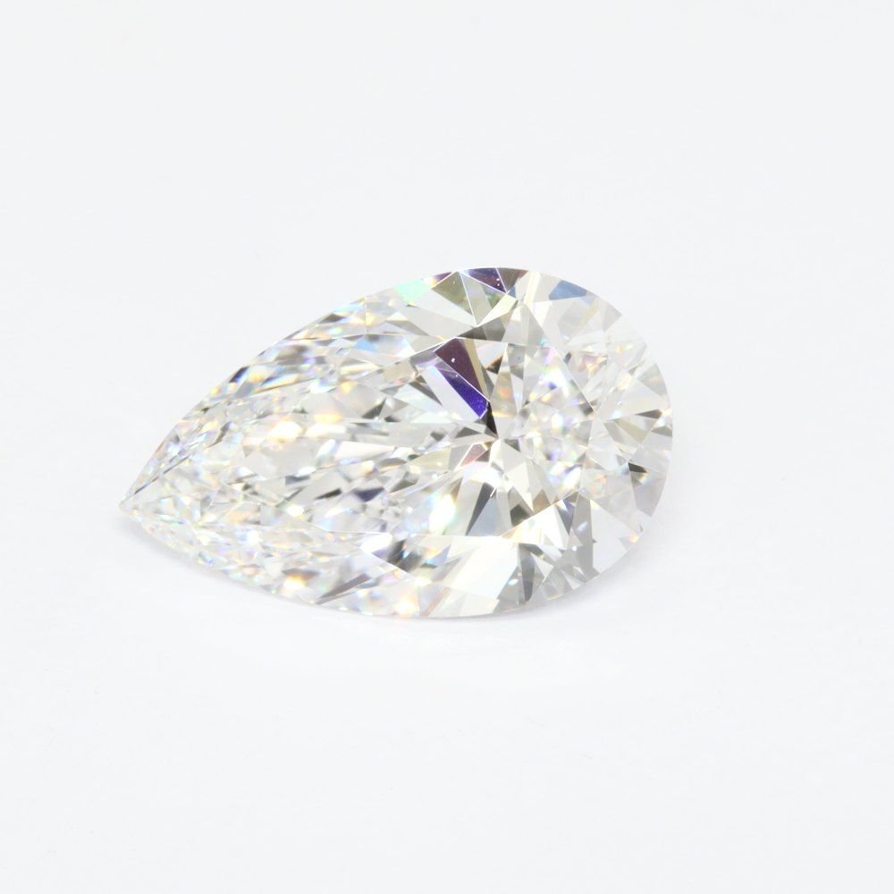2.59ct E VS1 Rare Carat Ideal Cut Pear Lab Grown Diamond