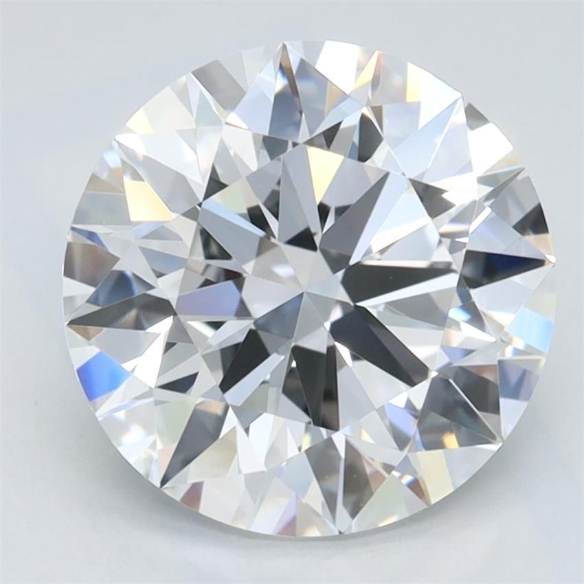 2.70ct D VVS1 Rare Carat Ideal Cut Round Lab Grown Diamond