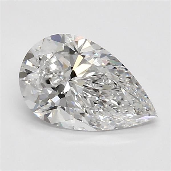 1.18ct D VS1 Rare Carat Ideal Cut Pear Lab Grown Diamond