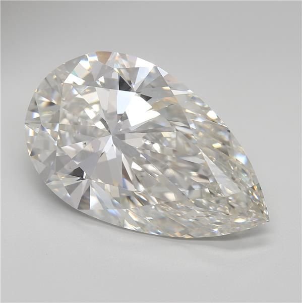 13.26ct G VS1 Rare Carat Ideal Cut Pear Lab Grown Diamond