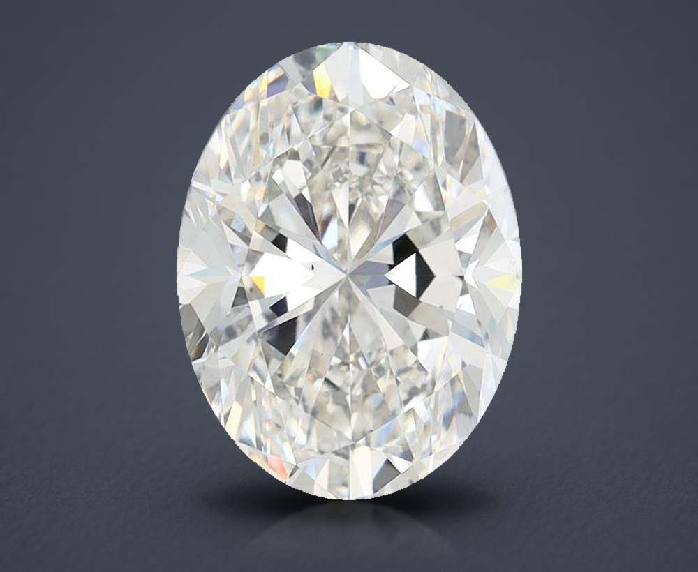 4.22 Carat Oval Lab Diamond