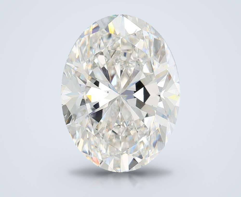 4.22 Carat Oval Lab Diamond