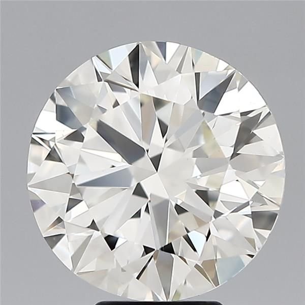 6.02ct J VS1 Rare Carat Ideal Cut Round Diamond