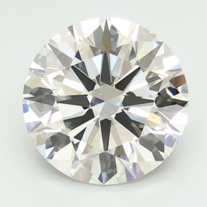 3.04ct G VVS2 Rare Carat Ideal Cut Round Lab Grown Diamond