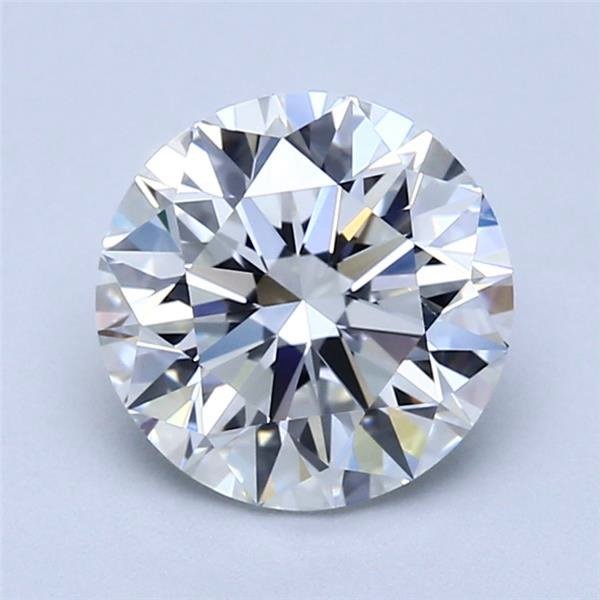 1.90ct F VS2 Rare Carat Ideal Cut Round Diamond