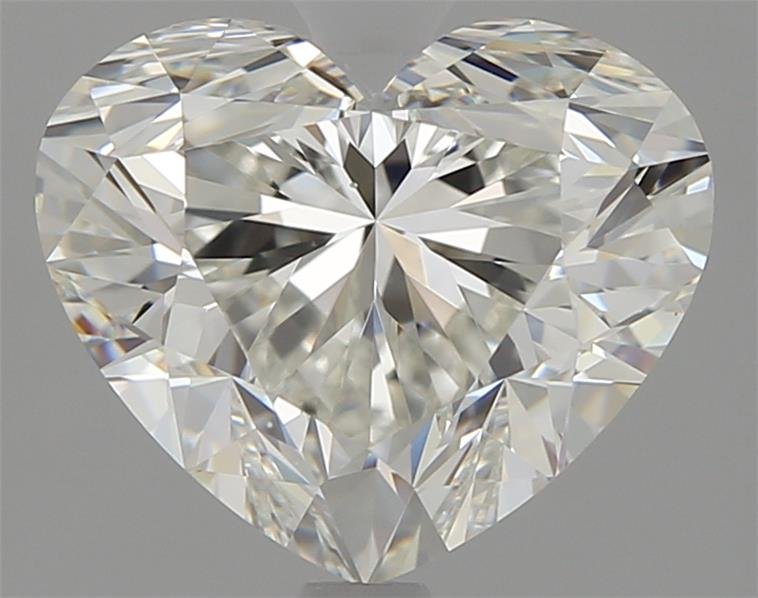 2.74ct H VS2 Rare Carat Ideal Cut Heart Diamond