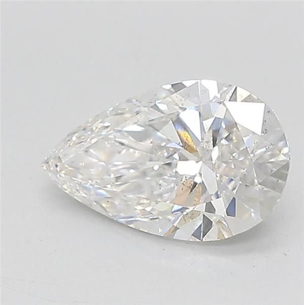 1.12ct E SI1 Rare Carat Ideal Cut Pear Lab Grown Diamond