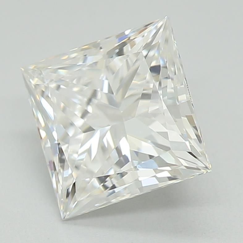 1.09ct D VVS2 Rare Carat Ideal Cut Princess Lab Grown Diamond