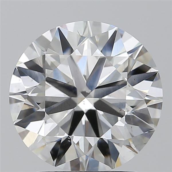 2.01ct F SI1 Rare Carat Ideal Cut Round Lab Grown Diamond