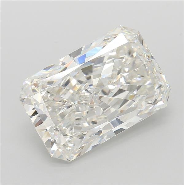 6.05ct H VS1 Rare Carat Ideal Cut Radiant Lab Grown Diamond