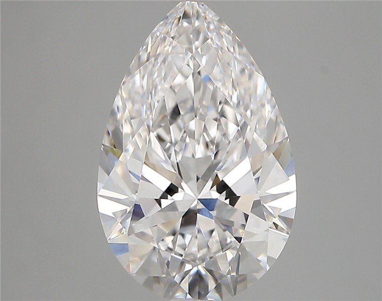 3.44 Carat Pear Lab Diamond