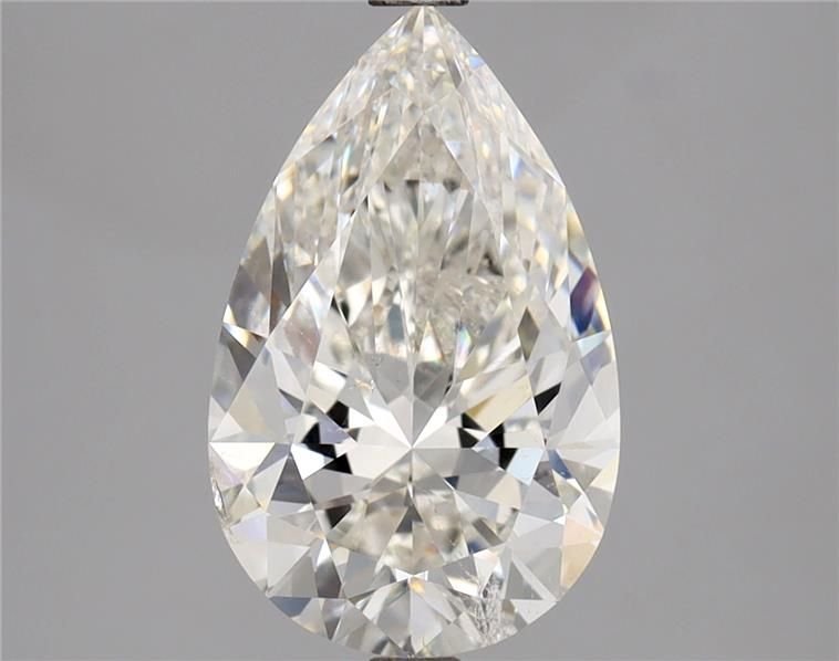 2.73ct J SI2 Rare Carat Ideal Cut Pear Diamond