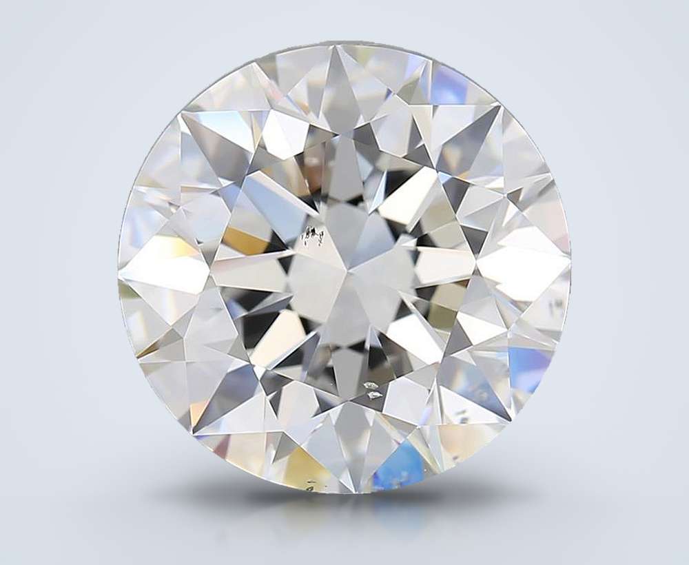 6.51 Carat Round Natural Diamond