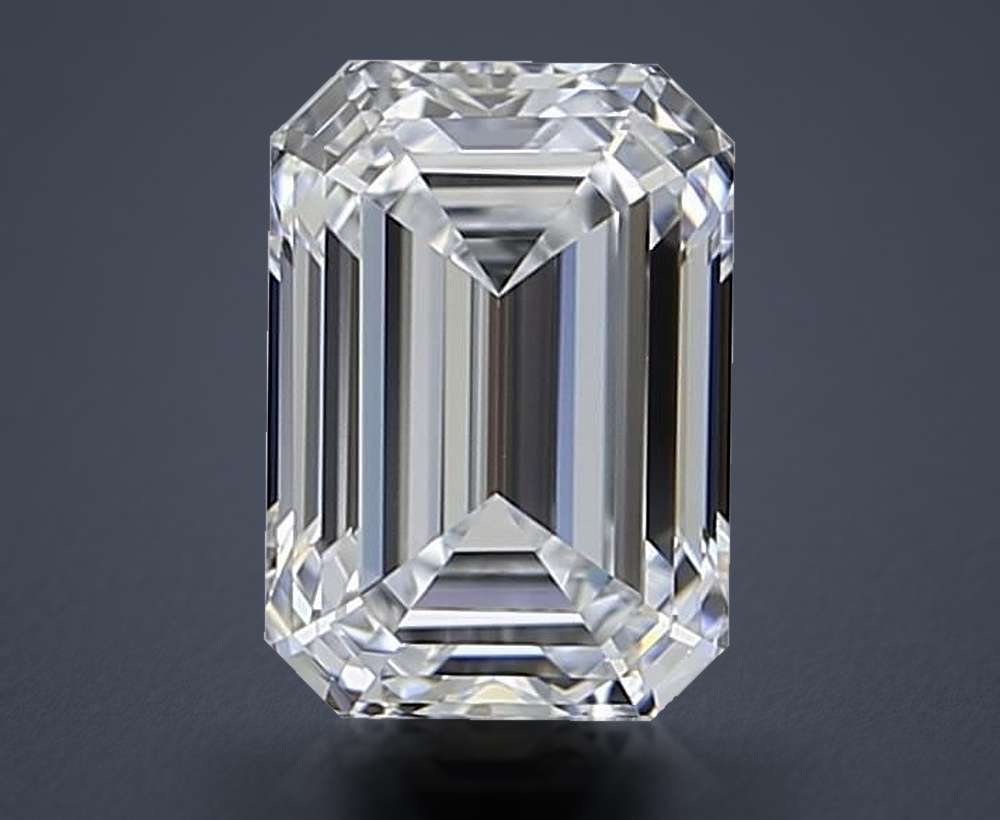 0.81 Carat Emerald Lab Diamond