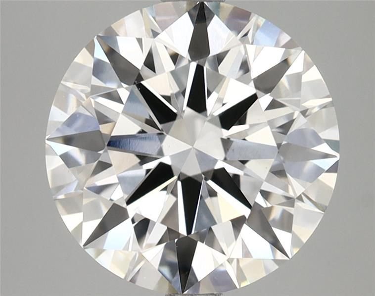 3.97 Carat Round Lab Diamond