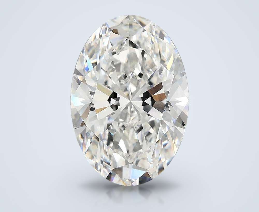 4.92 Carat Oval Lab Diamond