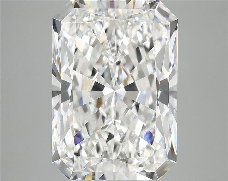 10.76ct F VVS2 Rare Carat Ideal Cut Radiant Lab Grown Diamond