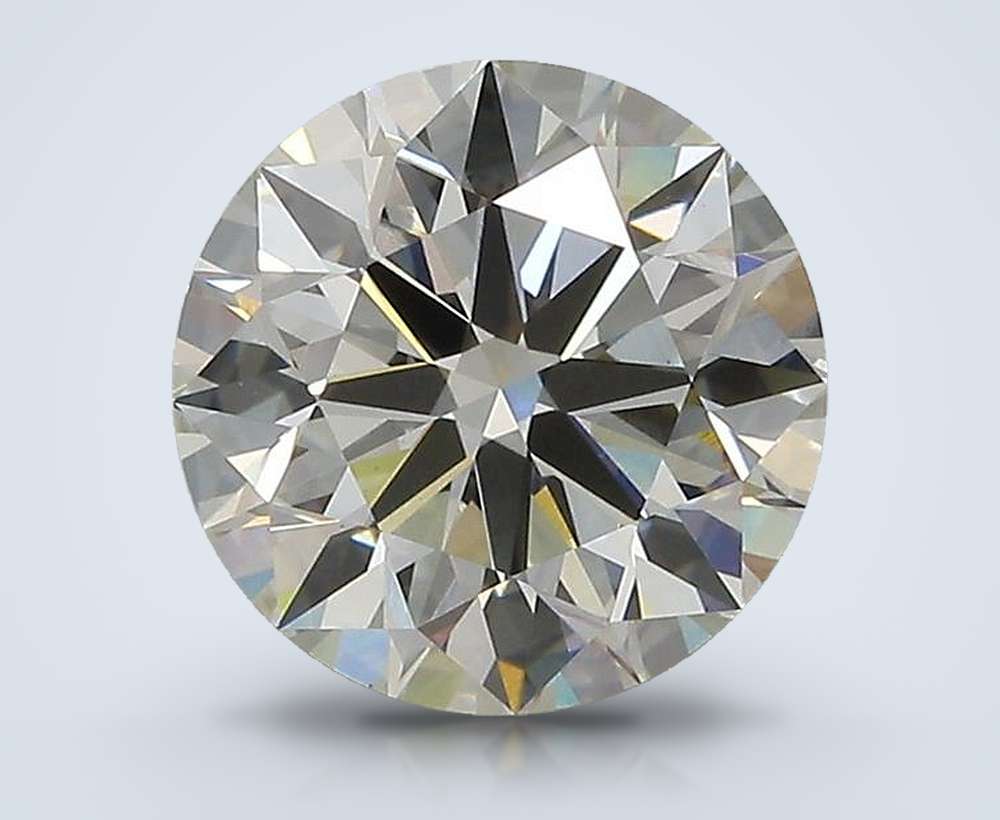 3.02 Carat Round Lab Diamond