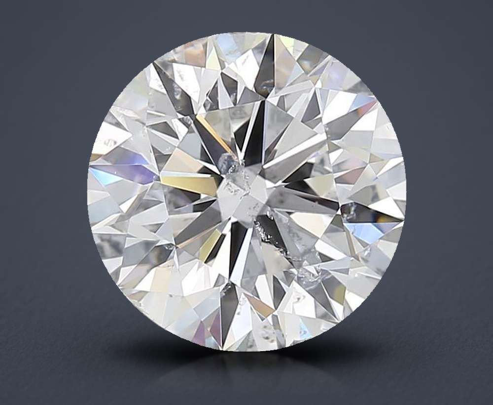 3.01 Carat Round Natural Diamond