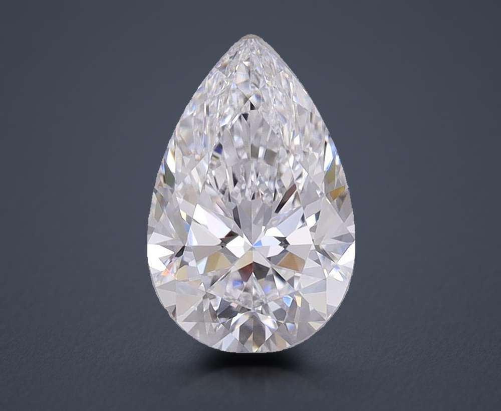 1.50 Carat Pear Lab Diamond