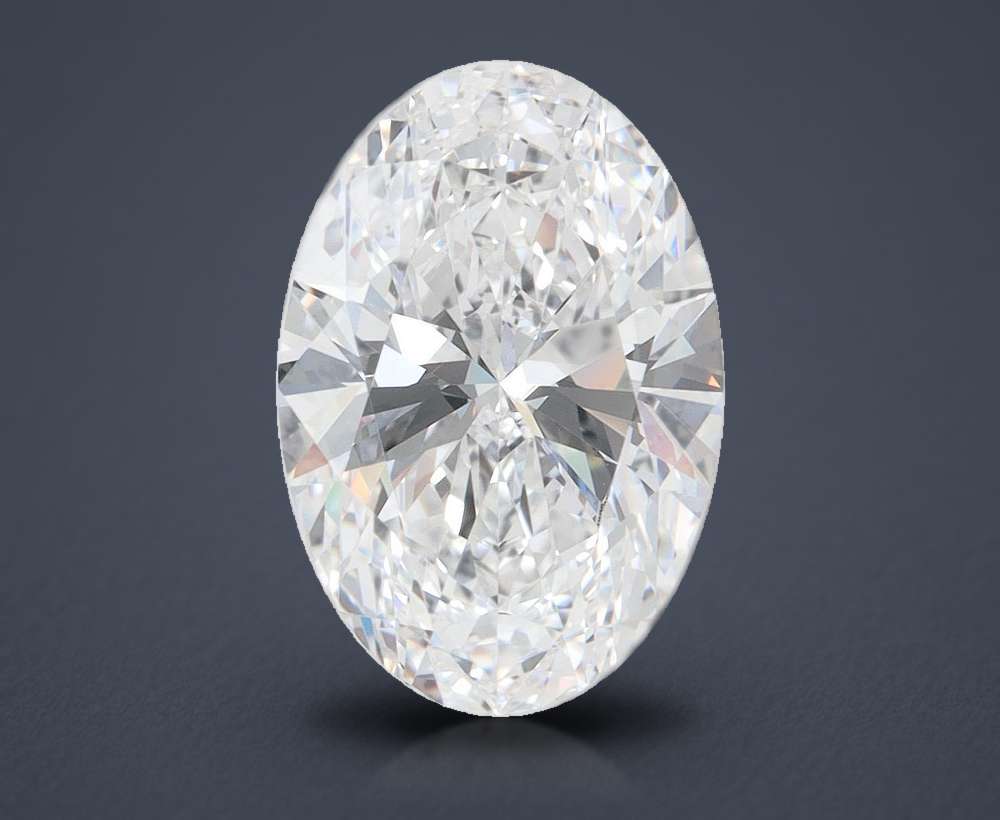 4.10 Carat Oval Lab Diamond