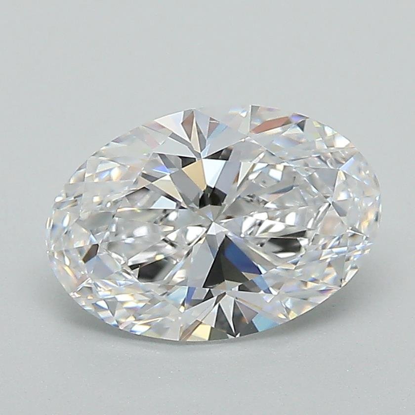 1.59ct D VS1 Rare Carat Ideal Cut Oval Lab Grown Diamond