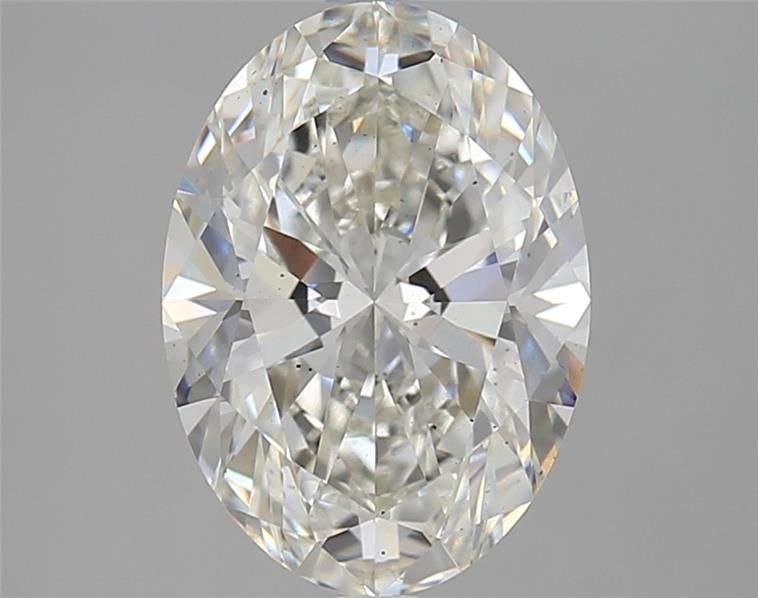 3.31ct H VS2 Rare Carat Ideal Cut Oval Lab Grown Diamond