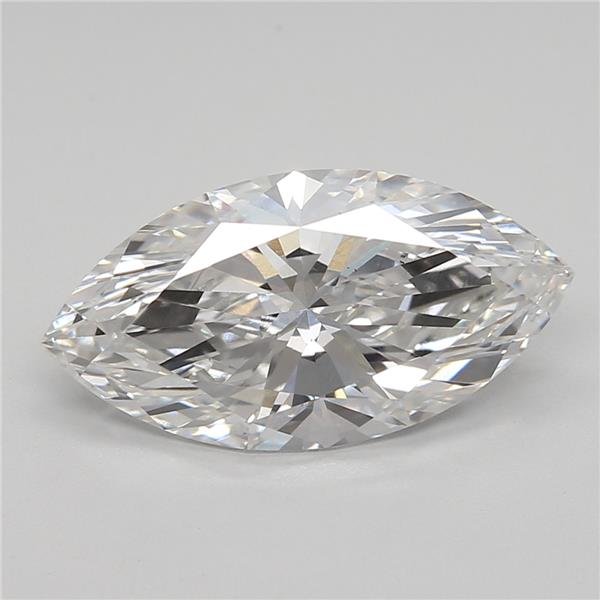 2.80ct F VS1 Rare Carat Ideal Cut Marquise Lab Grown Diamond