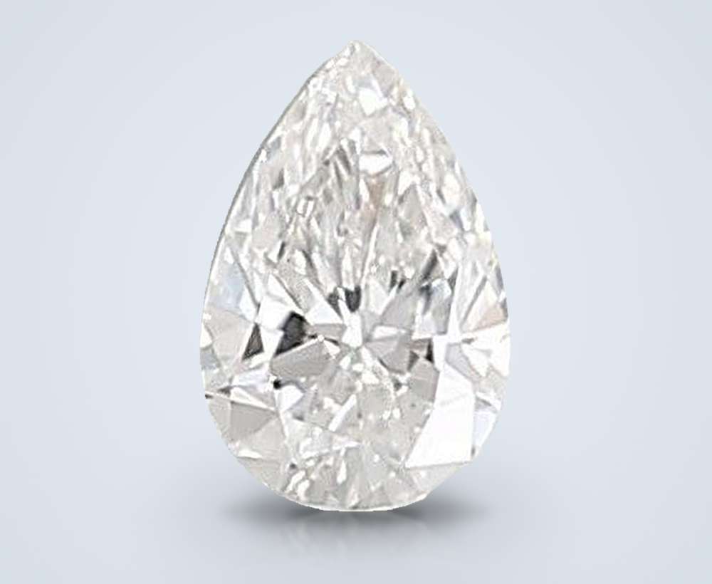 0.32 Carat Pear Lab Diamond