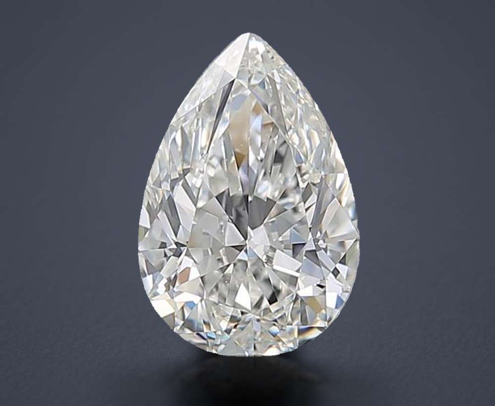 0.70 Carat Pear Natural Diamond