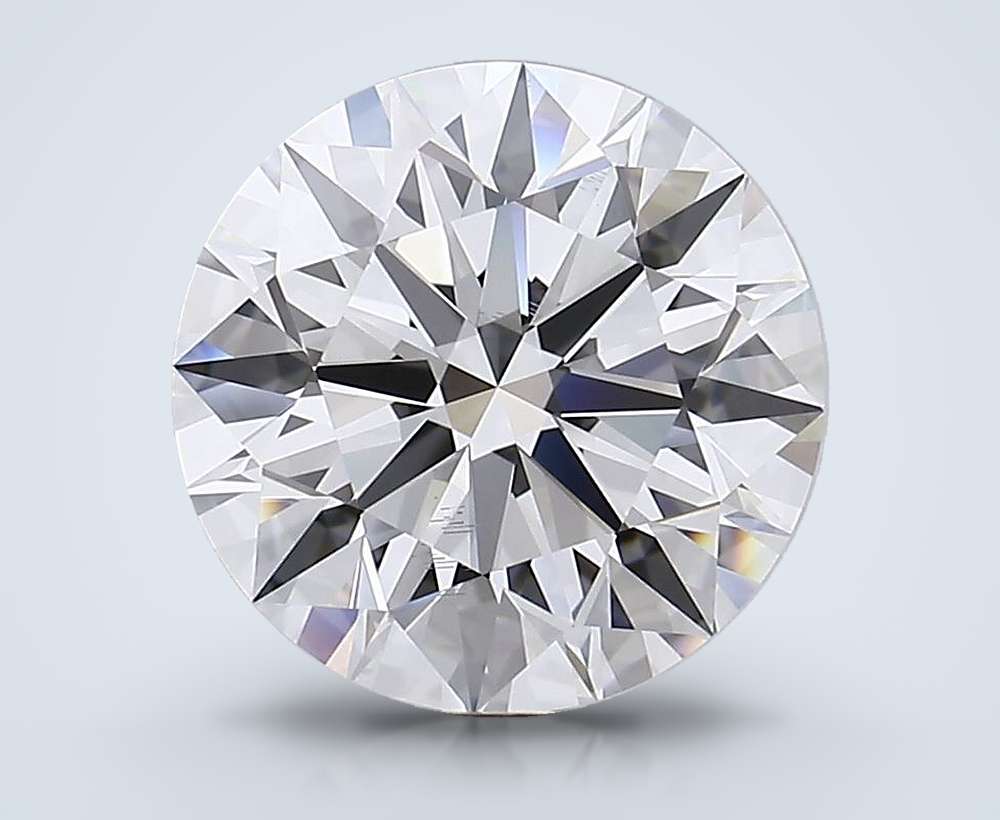 4.14 Carat Round Lab Diamond