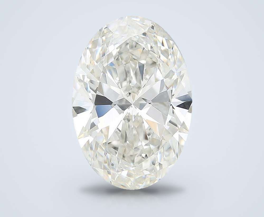 9.45 Carat Oval Lab Diamond