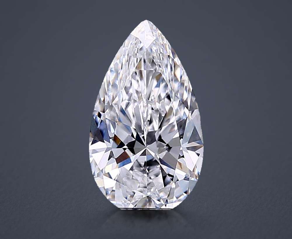 1.24 Carat Pear Lab Diamond