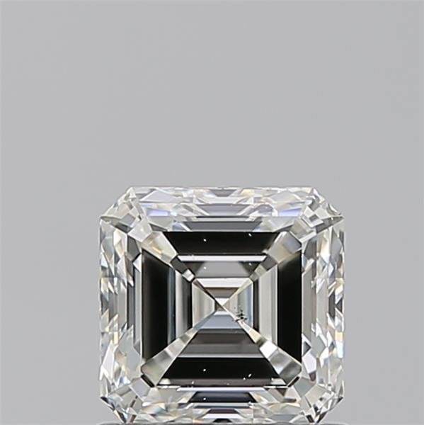 1.01ct J SI1 Rare Carat Ideal Cut Asscher Diamond