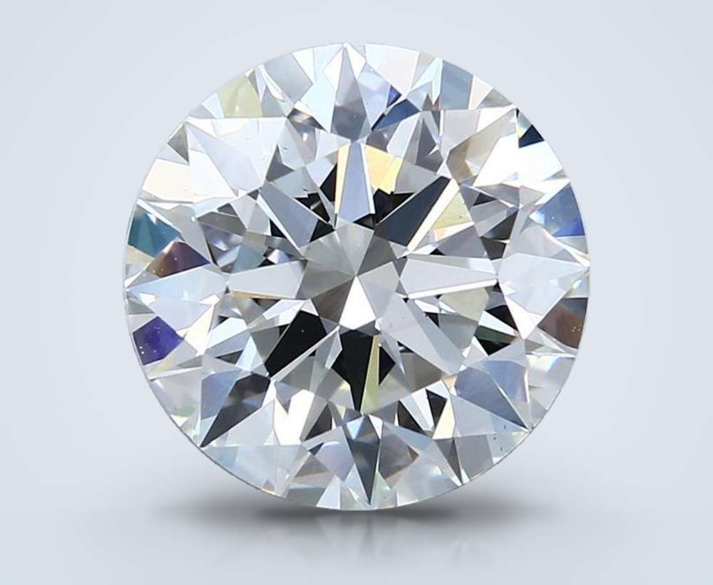 5.01 Carat Round Lab Diamond