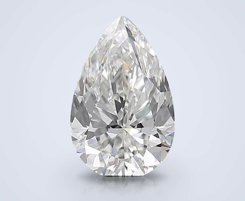 0.70 Carat Pear Natural Diamond