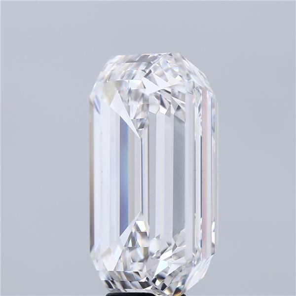 20.51ct F VS1 Excellent Cut Emerald Lab Grown Diamond