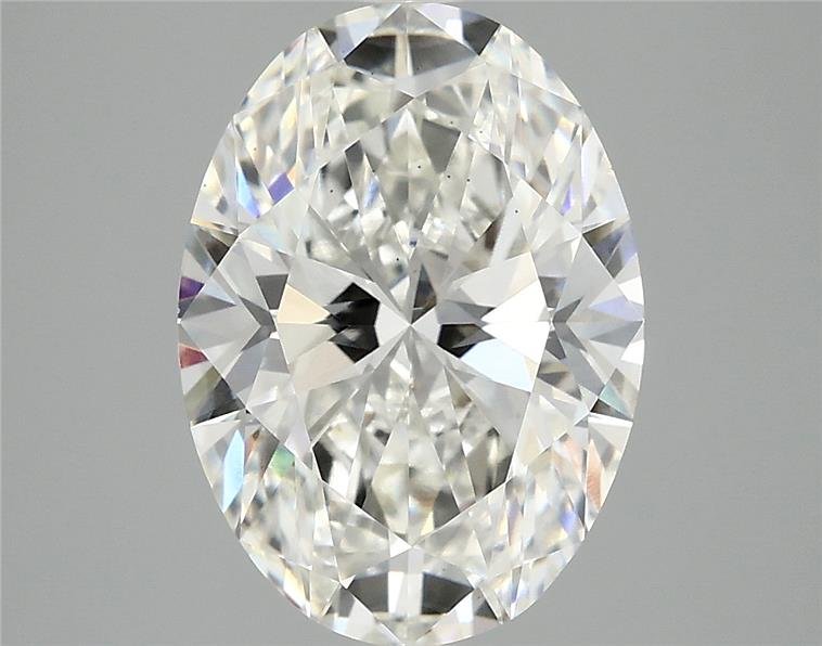 3.78 Carat Oval Lab Diamond