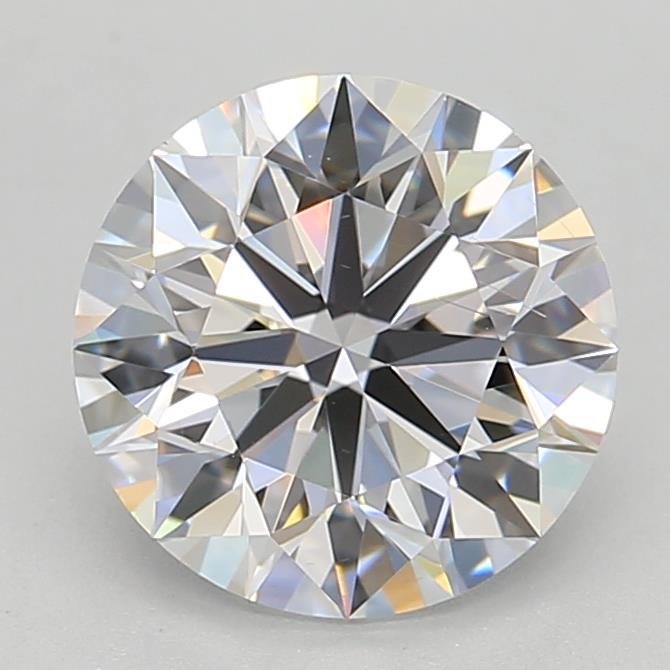 1.85ct D VS2 Rare Carat Ideal Cut Round Lab Grown Diamond