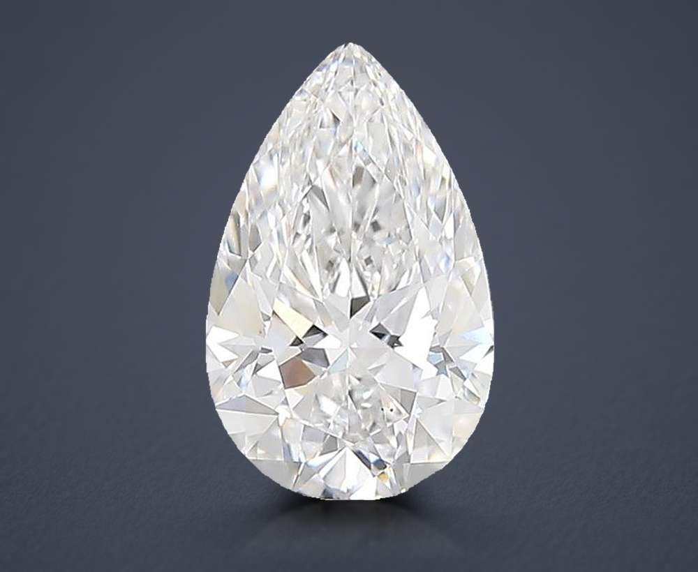 2.07 Carat Pear Lab Diamond