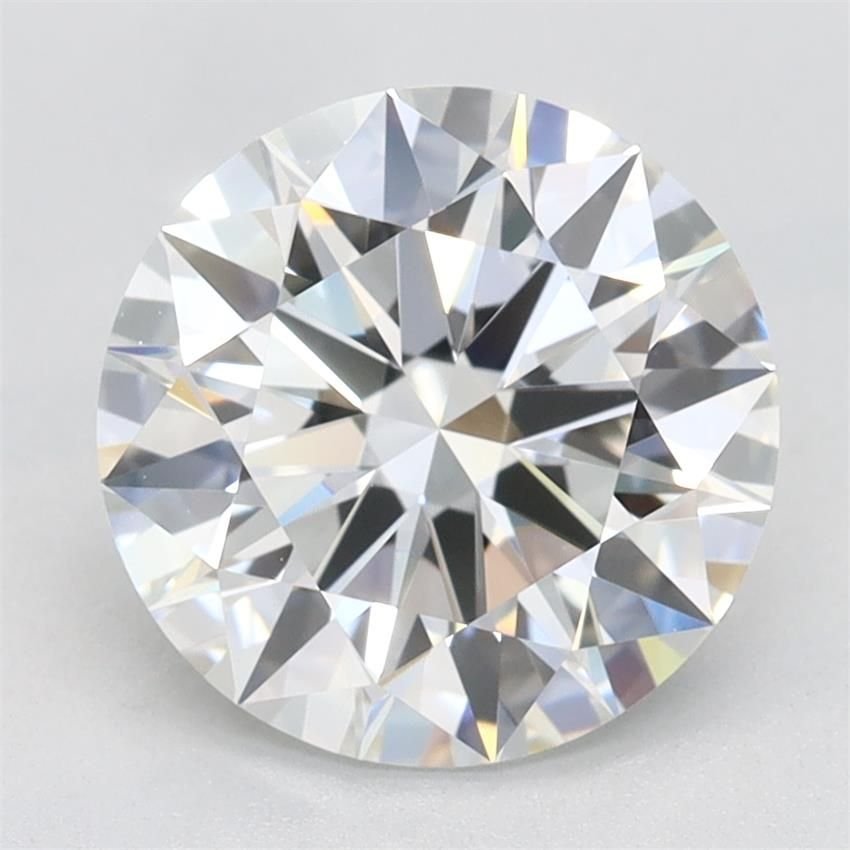 2.06ct F IF Rare Carat Ideal Cut Round Lab Grown Diamond